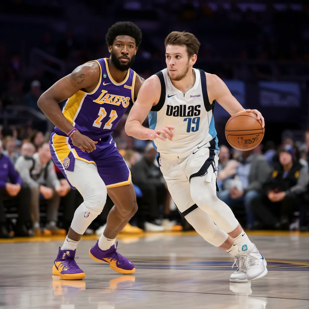 Dallas Mavericks vs Lakers Match Player Stats