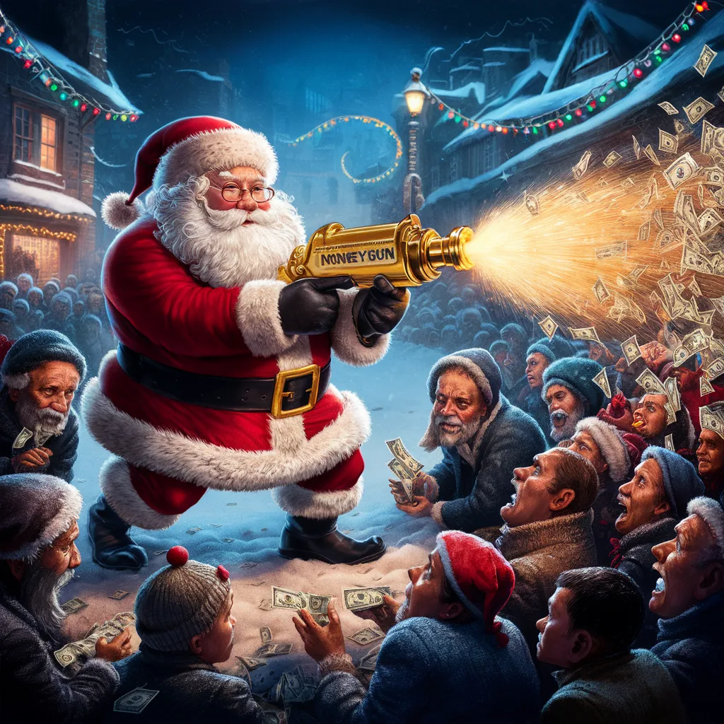 Money Guns and a Merry Christmas